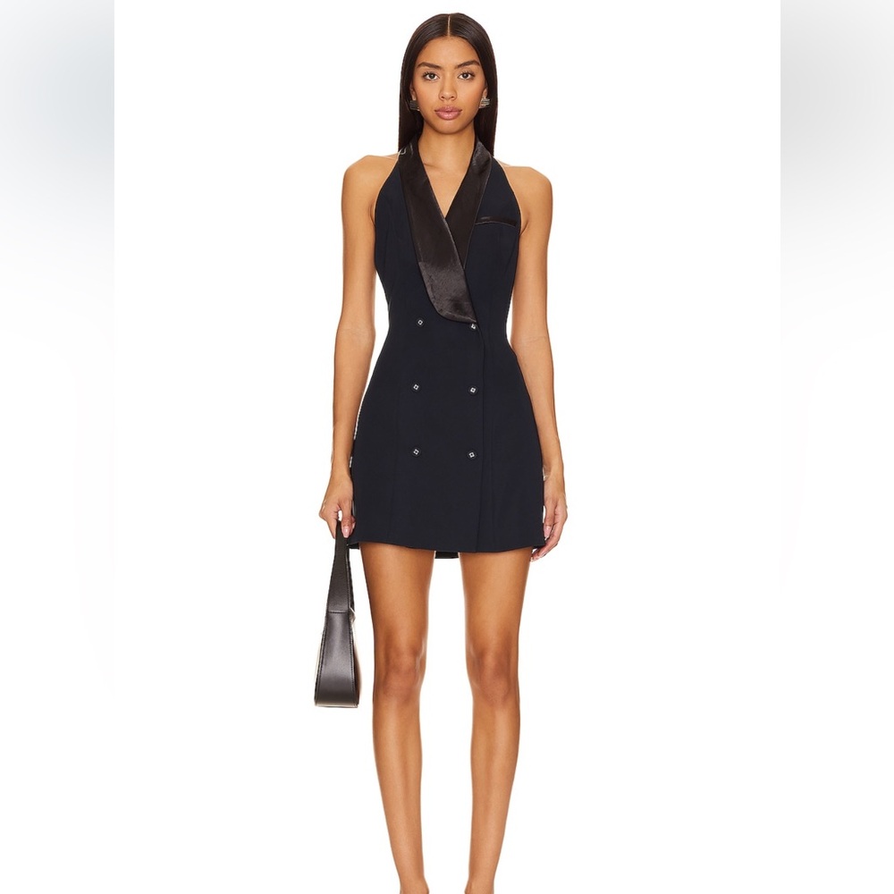 Bray Mini Dress in Black